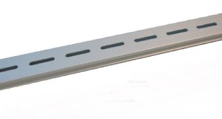 Din Rail Aluminium 2 Metre Slotted 8mm