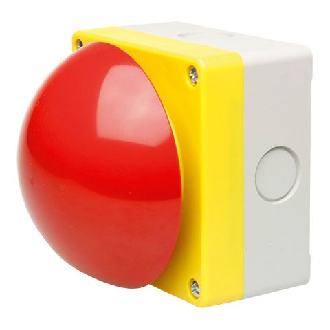 Emergency Palm Push Button Switch 1NO/1NC