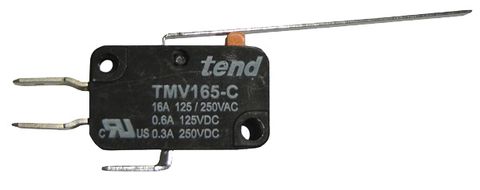 Compact Micro Switch 16A 50mm Lever Actuator