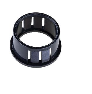 Nylon Snap Bushing Black 9.5 Hole 6.3 100 Pkt