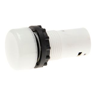 Pilot Light Direct Connect 22mm White