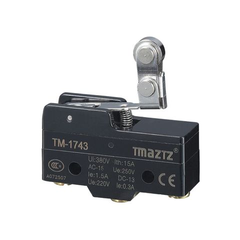 Micro Switch 15A 32mm Double Roller Lever
