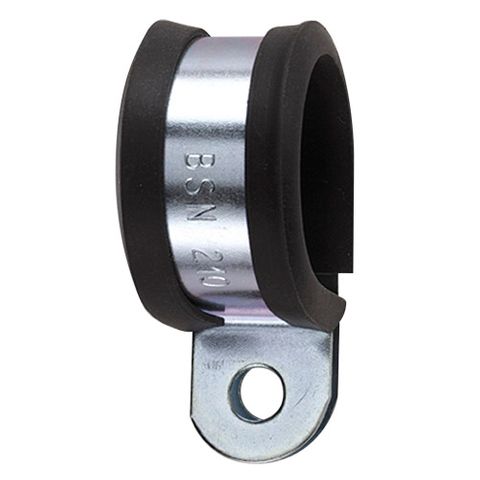 Fixing Clip 32mm Steel Clip with Black PVC Liner