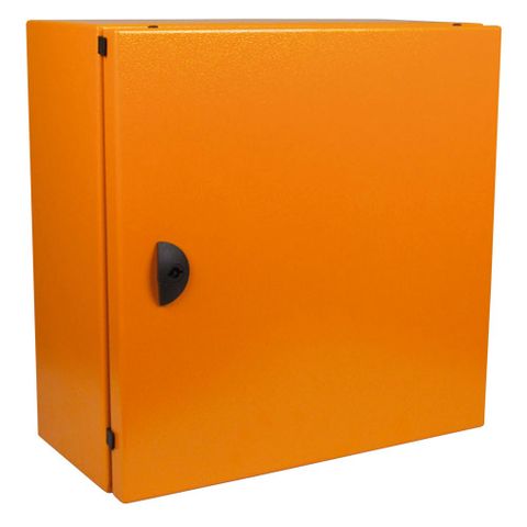 Enclosure Mild Steel X15 Orange 600x600x250