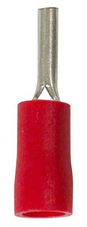 Wire Pin Red 0.5-1.5mm 12mm Pin 19A 100 PKT