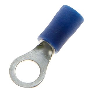 Ring Terminal Blue 1.5-2.5mm  4mm Stud 27 100PKT