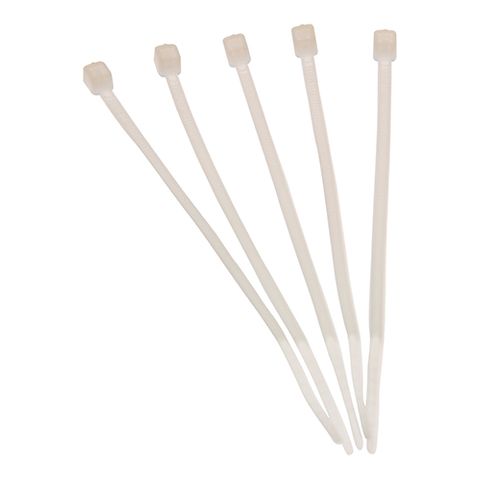 Cable Ties Natural 150 x 3.6mm Pkt 100