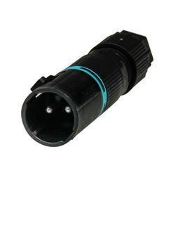 Inline Male Plug 2P 14mm x 90mm 0.25mm - 1.5mm 10A