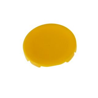 Button Plate for Pushbutton No Text Yellow