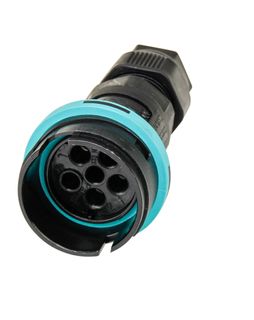Inline Male Plug 5P36.5mm Dx70mm 0.5mm-4.0mm 17.5A