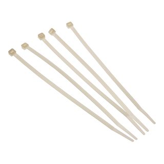 Cable Ties Natural 380 x 7.6mm Pkt 100