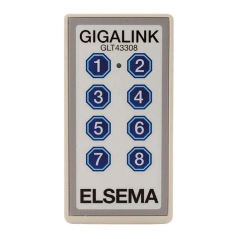 Transmitter 8-Channel C/W Membrane + Elsema Label