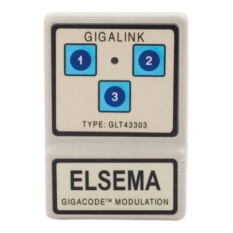 Transmitter 3-Channel C/W Membrane + Elsema Label