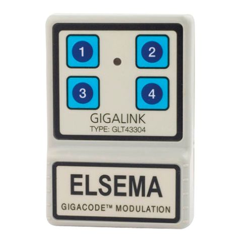 Transmitter 4-Channel C/W Membrane + Elsema Label