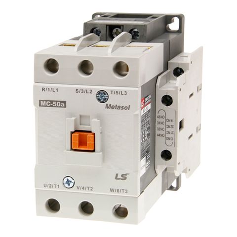 Contactor LS Electric 22kW 50A 415VAC 2NO 2NC