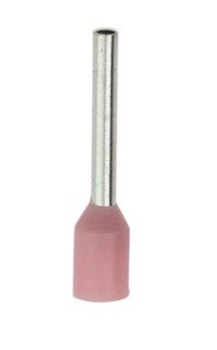 Boot Lace Pin Sgl Pink 0.25-0.34mm 8mm len Pkt 500
