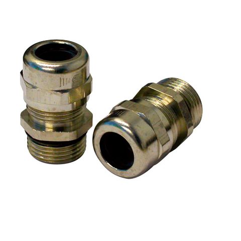 Metal Gland - 40mm - c-w Locknut 19-28mm Dia 3