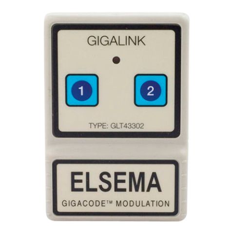 Transmitter 2-Channel C/W Membrane + Elsema Label