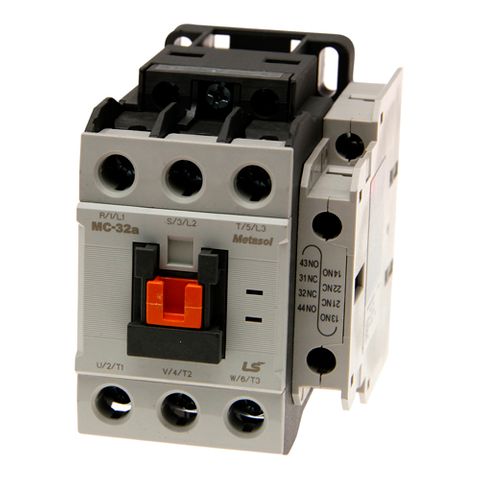 Contactor LS Electric 18.5kW 40A 415VAC 2NO 2NC