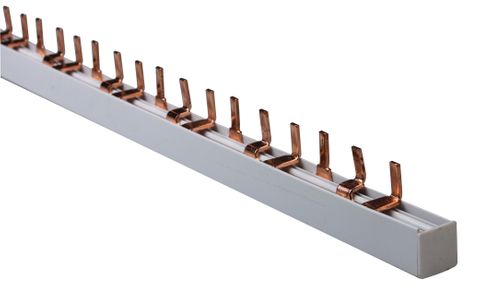Busbar 3 Phase 1M Length Pin pin type com bar 63A