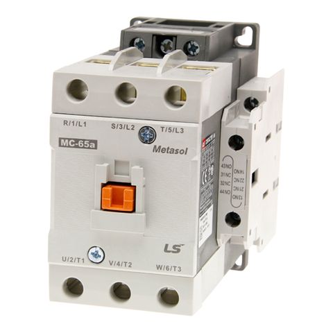 Contactor LS Electric 30kW 65A 240VAC 2NO 2NC