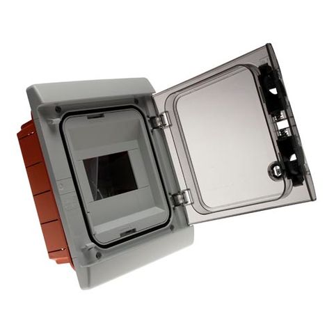 Door Mounting Kit 6 Pole Transparent IP65
