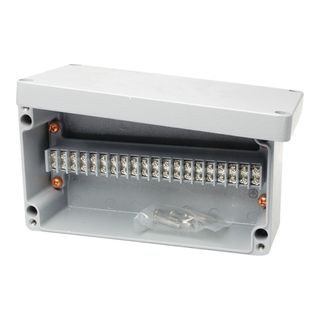 Terminal Box Alum with 15 Centre Mount Terminals