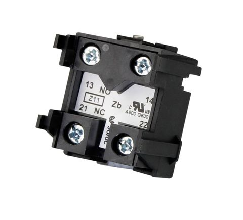 Foot Switch Contact Block 1 N/O 1 N/C