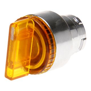 Selector Switch Illuminated 2 Position Yellow