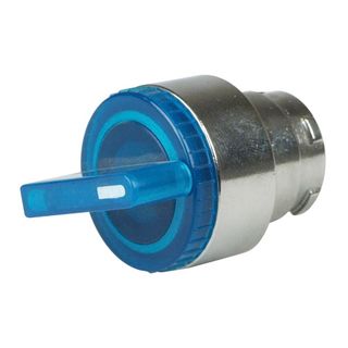 Selector Switch Illuminated 2 Position Blue