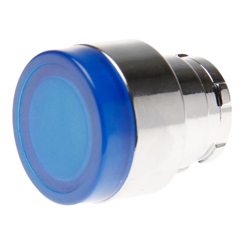 Pushbutton Illuminated Blue