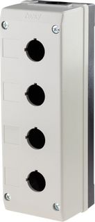 Pushbutton Enclosure  Plastic 4 Hole