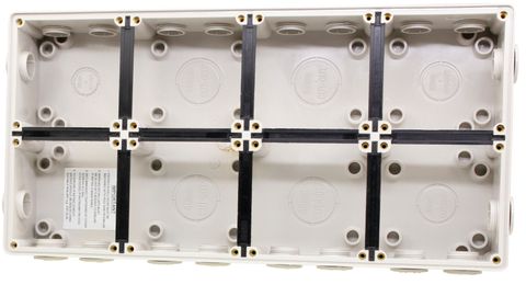 Deep Mounting Enclosure 8 Module Base IP66