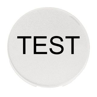 Button Lense for Illum Push button Test White