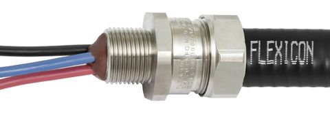 Gland Conduit Exe Steel 16mm 16mm Th IP66/67/68/68