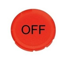 Button Lense for Illum Push button Off Red