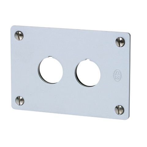 Flush Mounting Plate for Pushbuttons 5 Hole