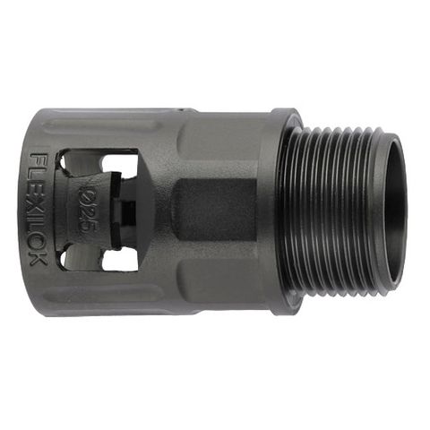 Conduit Fitting Flexilok 90Deg 25mm 25 Thread IP66