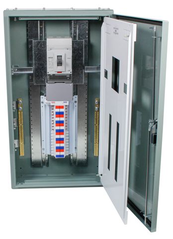 Distribution Board 96 Pole Grey 400A MSW IP56