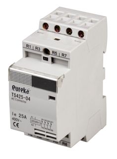 Contactor Installation 25A 240VAC 2 N/O 2 N/C 36mm