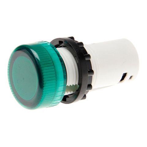 Pilot Light Direct Connect 22mm Green