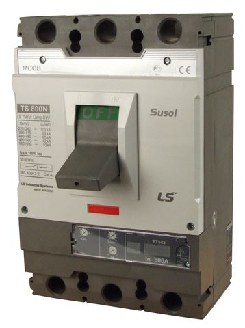 MCCB LS Elec 320-800A 85kA Electronic Fully Ad 4P