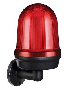 Warning Light IP65 W/Mnt 100mm Red 80dB 110-240VAC