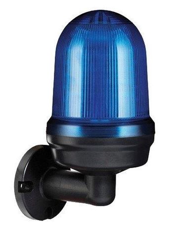 Warning Light IP65 W/Mnt 80mm Blue 80dB 110-240VAC