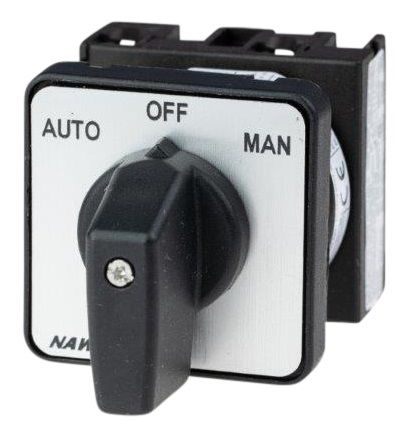 Cam Switch E Type 1Pole 20A Auto Off Man Panel Mnt