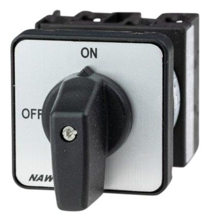 Cam Switch E Type 3Pole 20A On Off Panel Mount