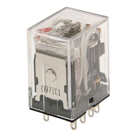 Relay Square Pin 4 Pole 24VDC  8 Pin 4PDT 5A