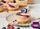 8 PRIESTLEYS BLUEBERRY CHEESECAKES
