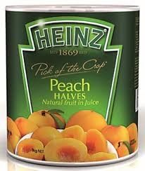 A10 HEINZ PEACH HALVES