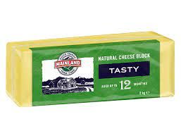 2kg MAINLAND BLOCK TASTY CHEESE